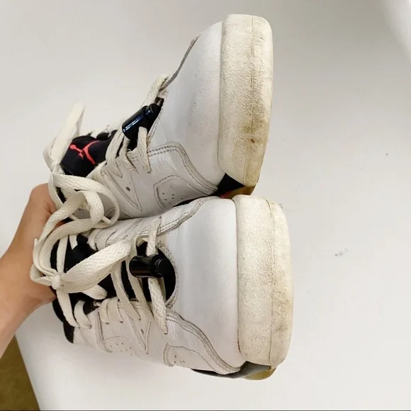 Nike Air Jordan Retro 6 Low Infrared Sneakers 6Y - Picture 10 of 13